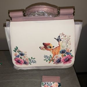 Loungefly Disney Bambi Floral Crossbody & Wallet